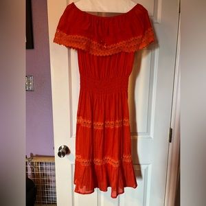 Orange Dress